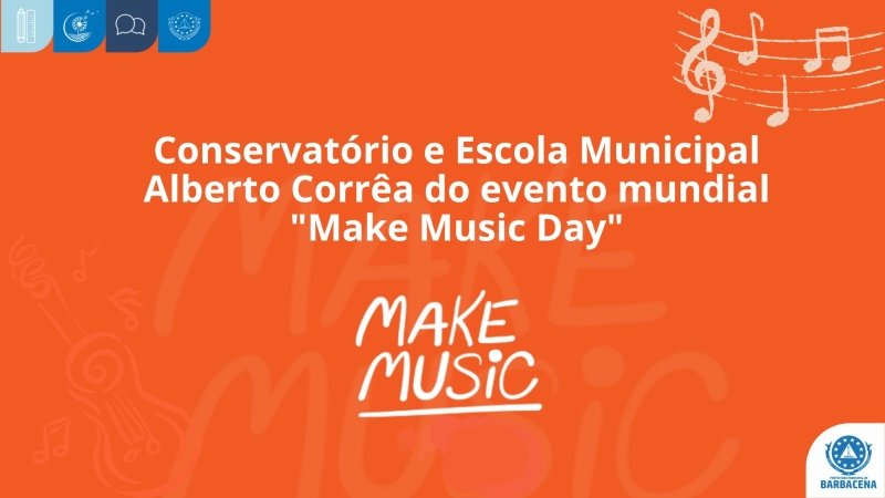 Visuel officiel de la participation de Barbacena à la Fête de la Musique 2026