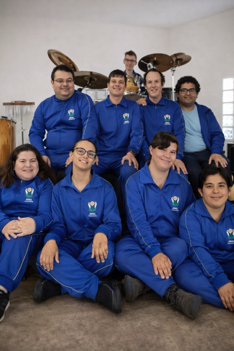 Banda Affinitas Show da APAE Ponta Grossa em apresentação musical