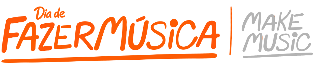 Logo horizontal Dia de Fazer Música | Make Music